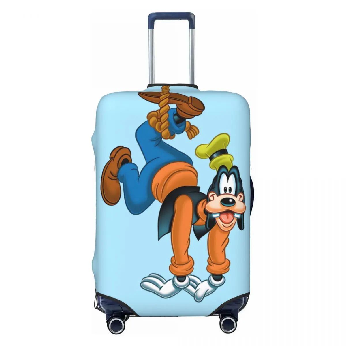 

Custom Goofy Goof Luggage Cover Protector Fashion Anime Cartoon Travel Suitcase Protective Cover for 18-32 Inch