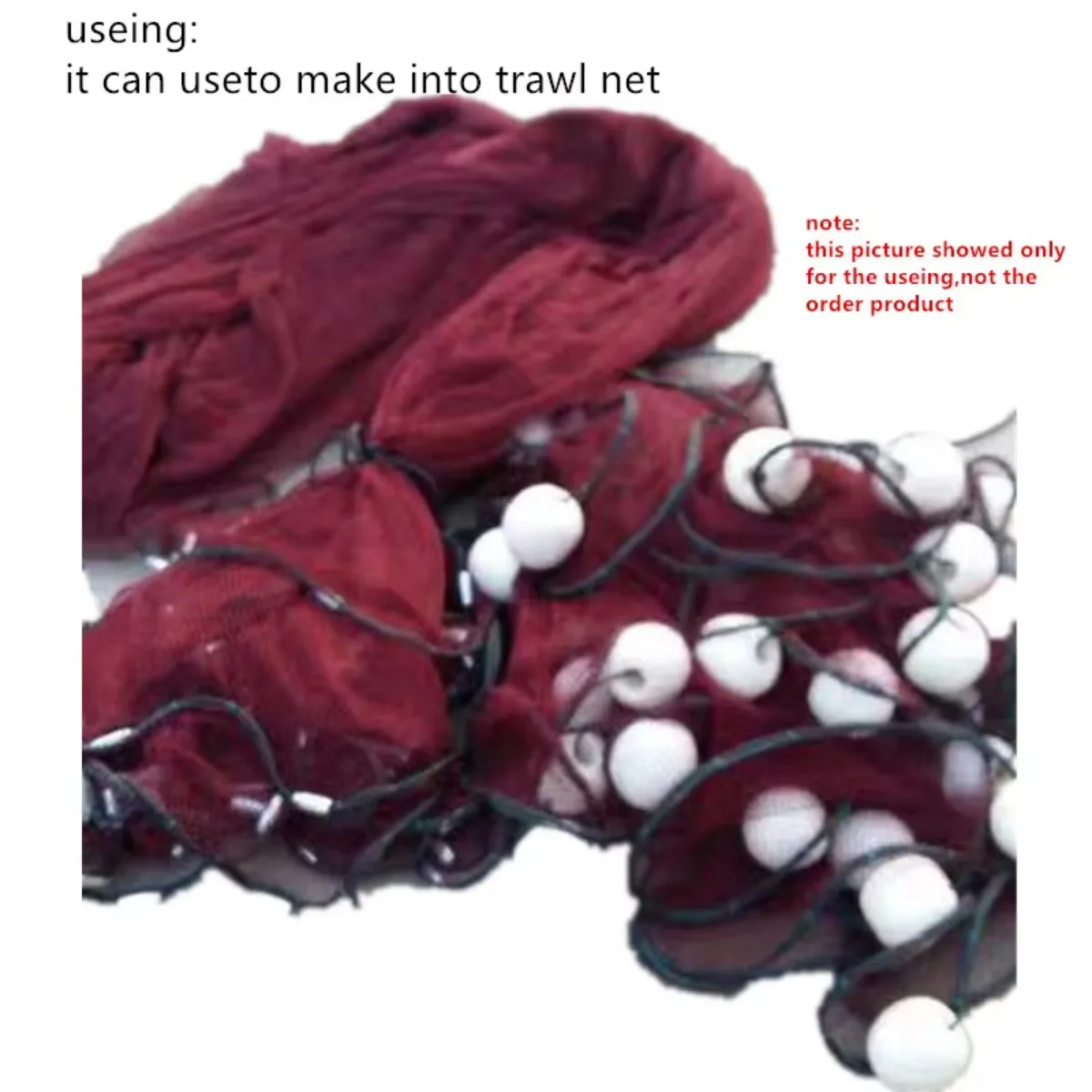 Semi-finished Fish Net Trawl Net Accessories Barrage Net Tool Breeding Network Home Fences Icrop Solation Network Fishing Gear
