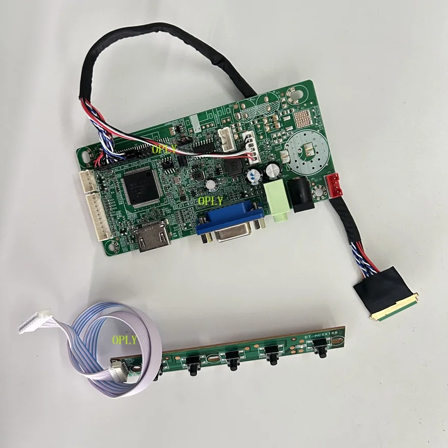 58C Controller Kit HDMI-Compatible board Work for B101AW02 B101AW03 B101AW06 B101AW02 V3 1024×600 monitor 10.1inch LED VGA Audio
