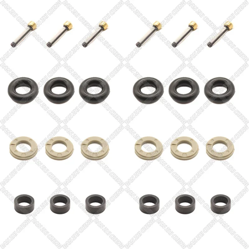 Filtres Orings joints œillets kit de service d'injecteur de carburant filtre pour FORD JAGUAR VOLVO LAND ROVER 2.0L GDI 0261500147 LR024998