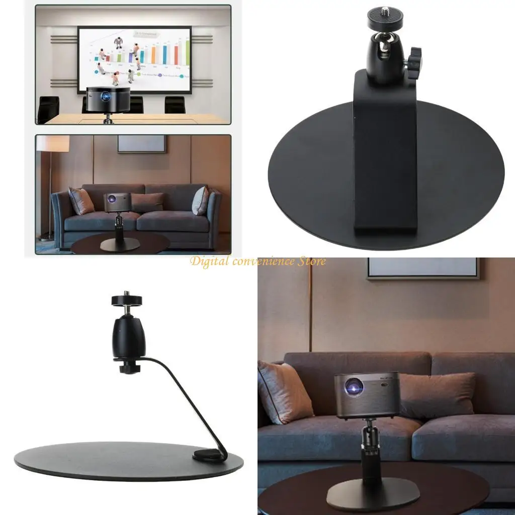 

97QA Кронштейн для проектора для настольного использования, вращающаяся на 360 градусов подставка для проектора под несколькими