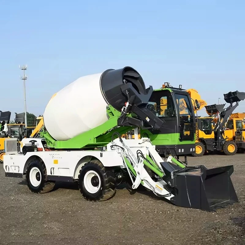 3500R 0.5m3 0.8m3 4m3 3.5m3 6.5m3 2m3 Self Punking Mobile Concrete Mixer Trucks Self Loading Concrete Mixer Truck
