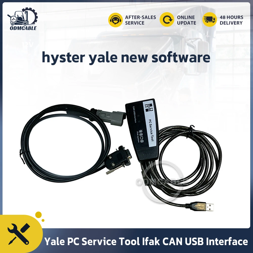 

Инструмент для диагностики вилочного погрузчика Hyster Yale, интерфейс Usb ihik Can с Hyster Yale PC Servicel V4.98