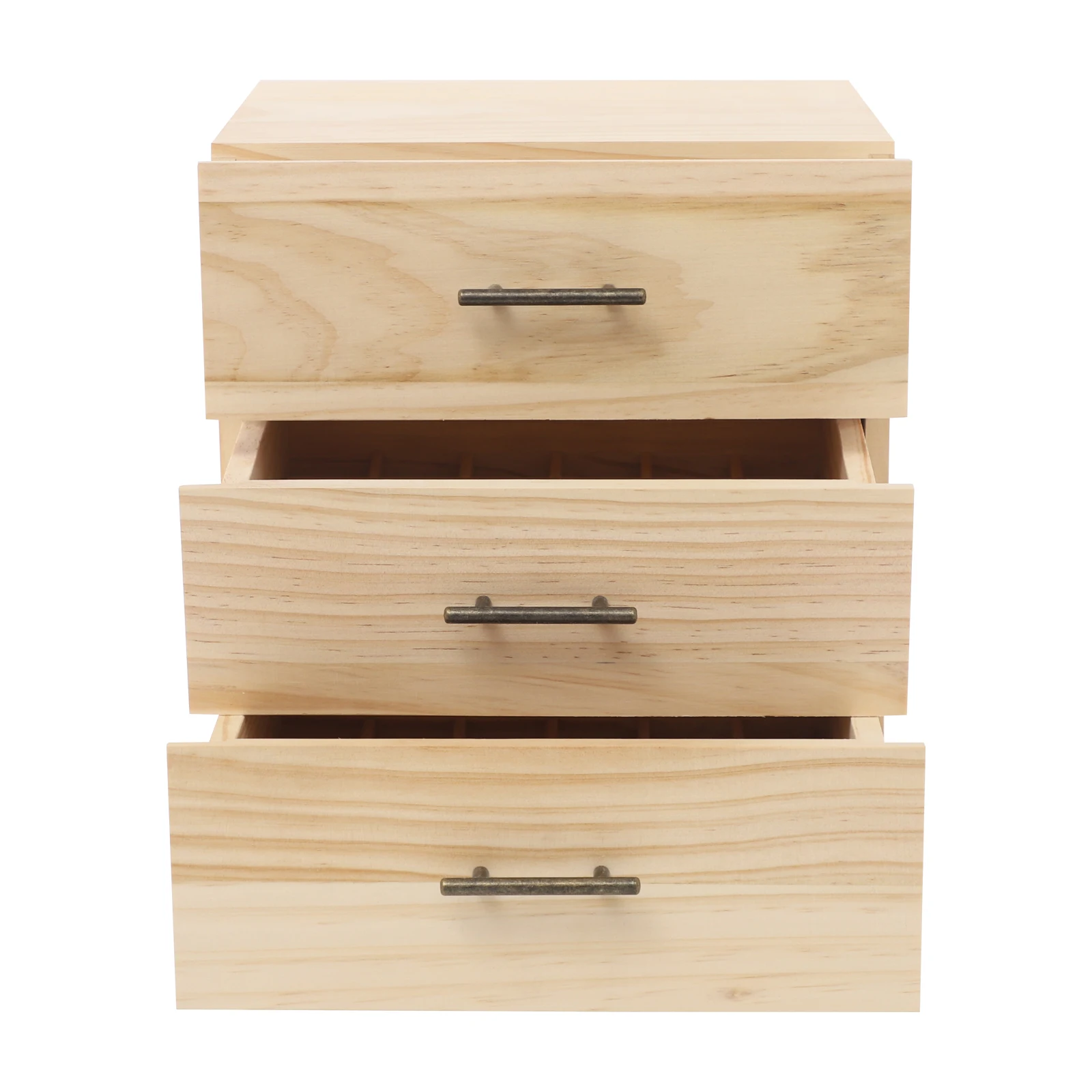 90 Fächer Holz-Aufbewahrungsbox für ätherische Öle, Tragetasche für ätherische Öle, Flaschen aus Kiefernholz, 5 ml und 15 ml – Detail 3