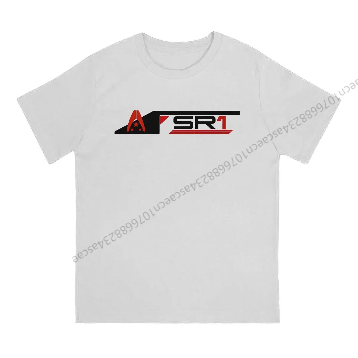 Mass Effect Sr1 Tshirt Graphic Men Tops Vintage Summer Cotton Clothes T Shirt