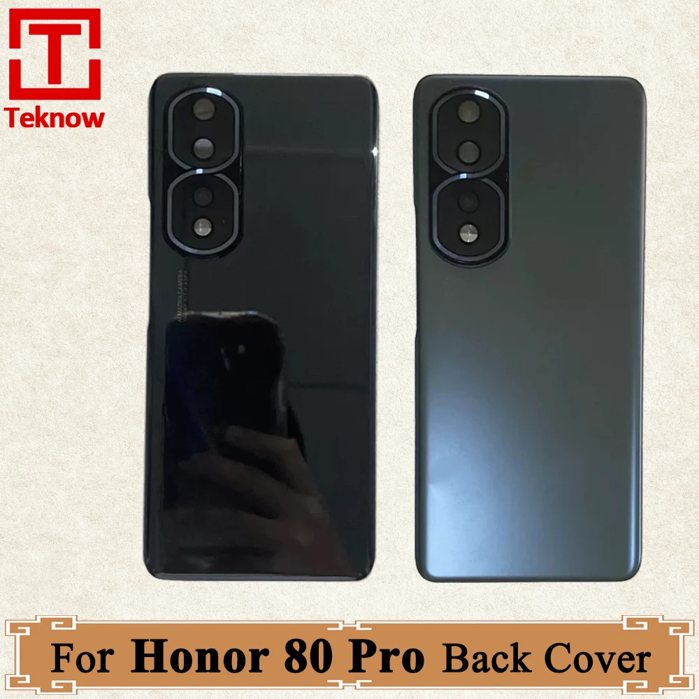 

Original Back Battery Cover For Huawei Honor 80 Pro Back Cover ANP-AN00 Rear Case Housing Door For Honor 80 Pro Replace Parts