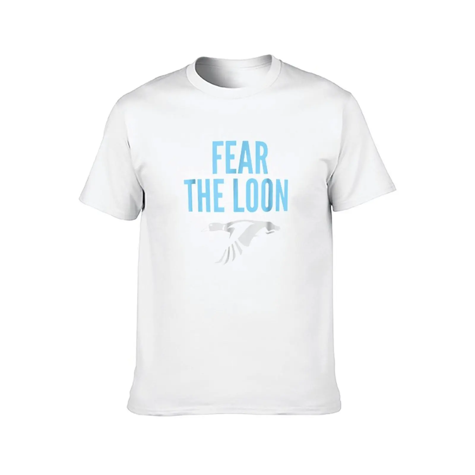 Minnesota Soccer Fear The Loon FC, United T-Shirt men t shirt cotton 100% t shirts with prints t shirt man casual T-Shirt