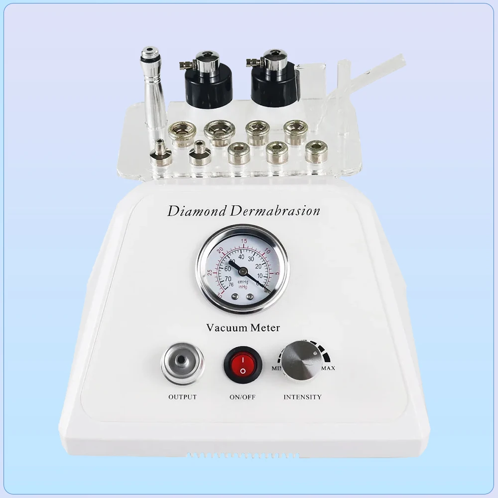 Professional 3 in 1 Diamond Microdermabrasion Machine Facial Diamond Peeling Machine Exfoliation Face Deep Cleaning Skin Care