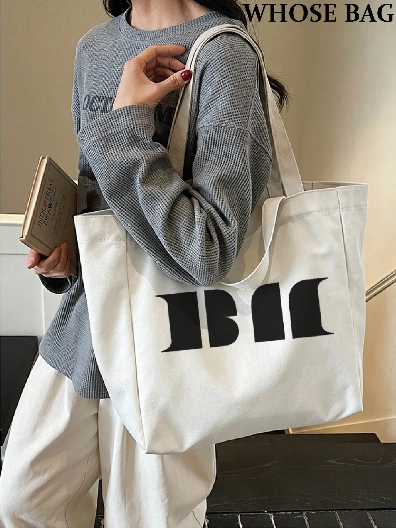 BABY-MONSTER Bag/CHOOM/MONSTIEZ/HELLOMONSTERS Bag，RAMI. AHYEON.ASA. RUKA.CHIQUITA. PHARITA,Baemon Fans Canvas Bag，KPOP Bag