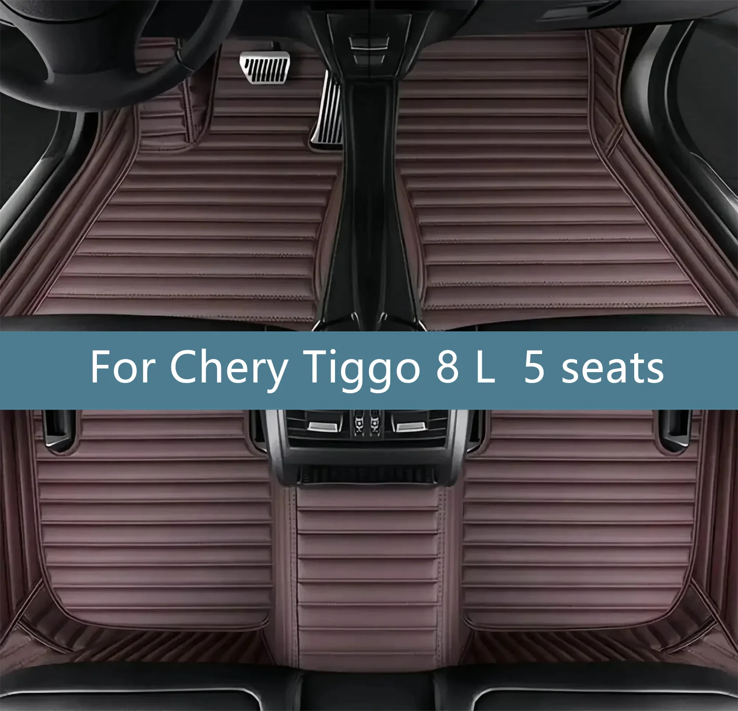 

Полный комплект автомобильных ковриков для Chery Tiggo 8 L 5 мест 2024 2025 2026 2027 Аксессуары для интерьера Коврики для автомобилей