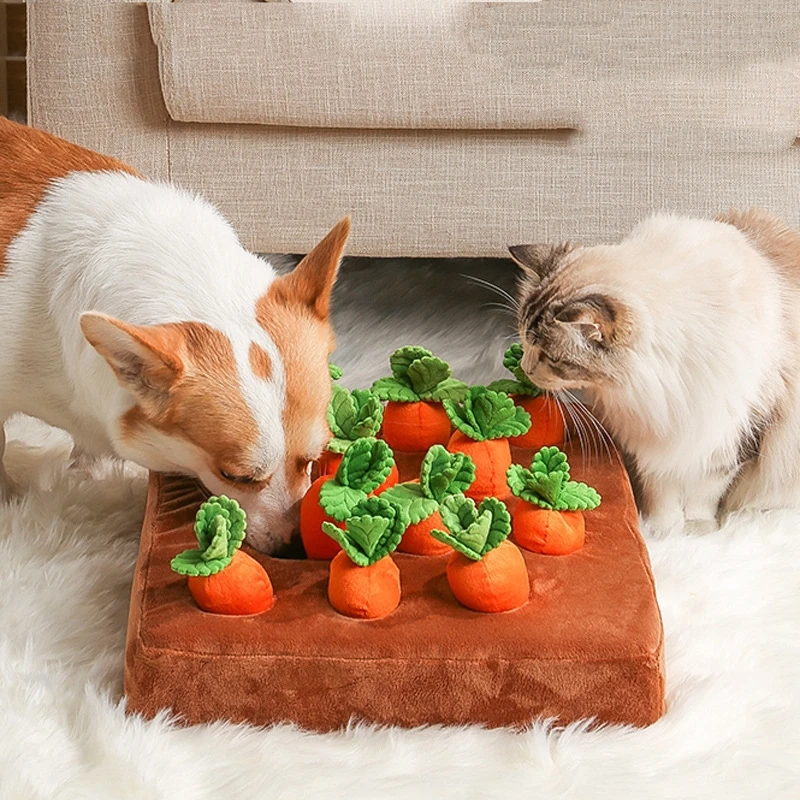 Carrot Patch Nosework Plush Toy