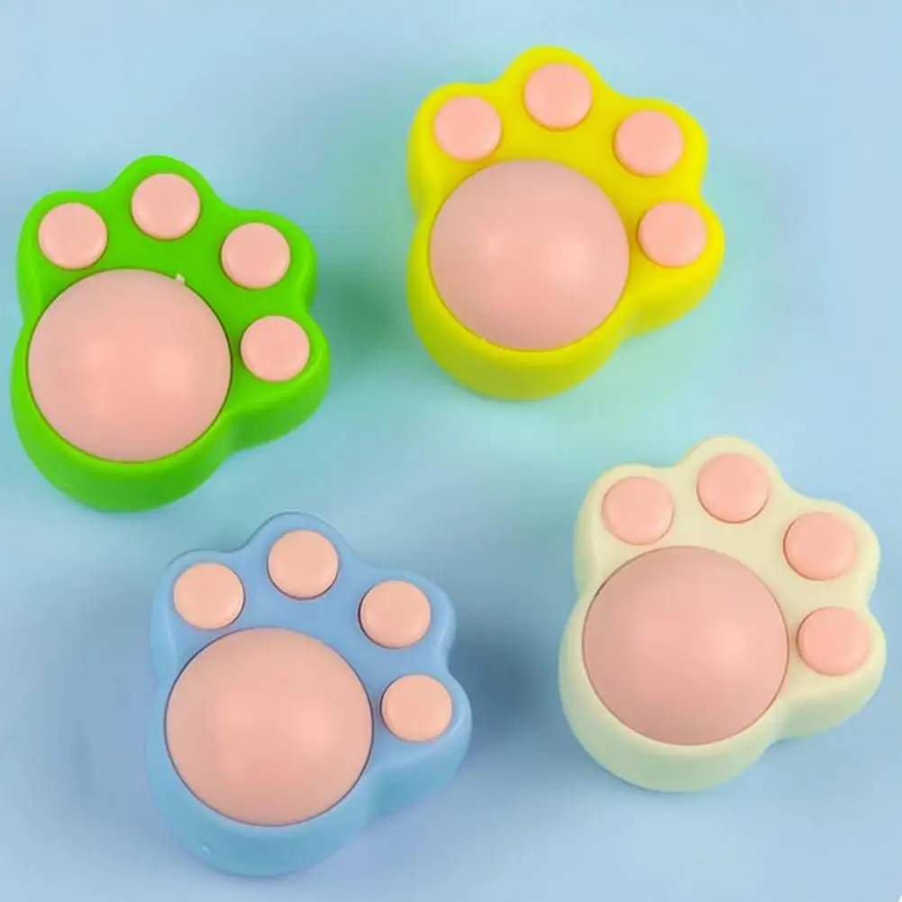 Exquisite Cat Toy Easy to Paste Arouse Happy Mood Freshen Breath Kitten Chewing Catnip Ball Toys