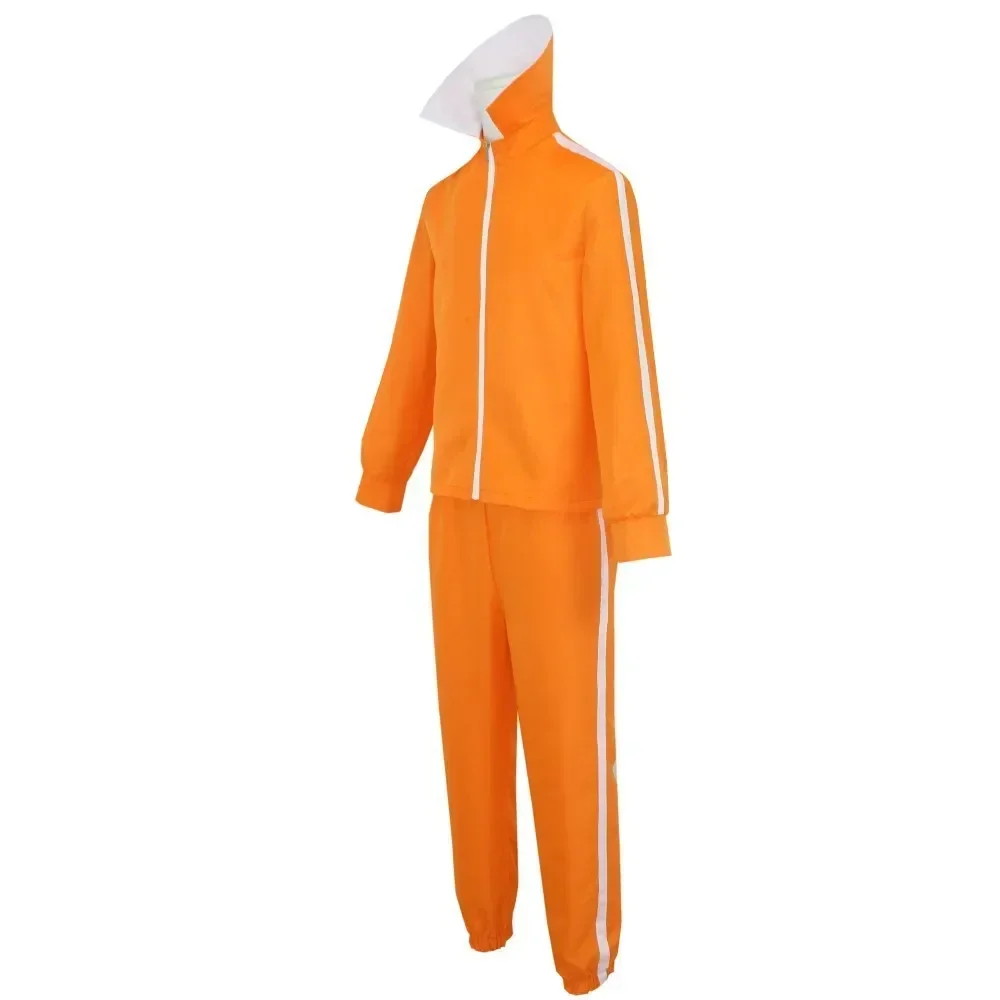 Disfraz de Cosplay de Vector, disfraz de película Minion Thief Dad Gru, actuación de fiesta de Halloween, pantalón Jakect naranja, conjunto de gafas