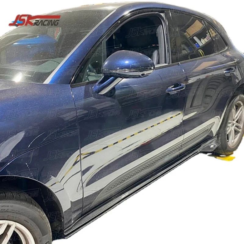 

MD STYLE DRY CARBON FIBER SIDE SKIRTS For 2022-2023 PORSCHE MACAN