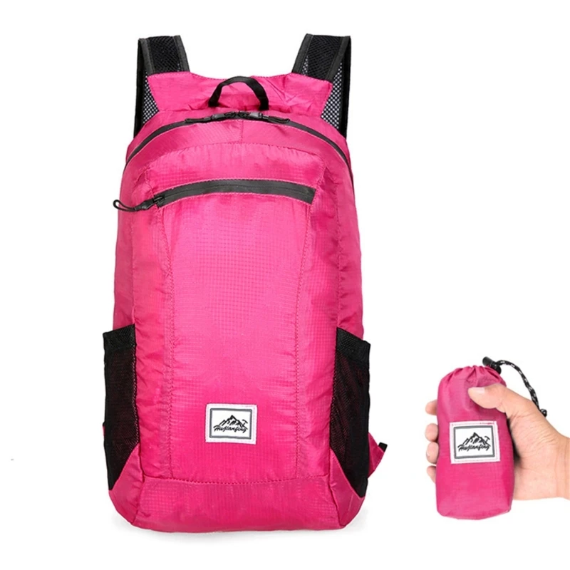 lô chống nước Daypack dành cho nam giới Túi có thể gập lại dành cho thanh thiếu niên Gói du lịch Daypack