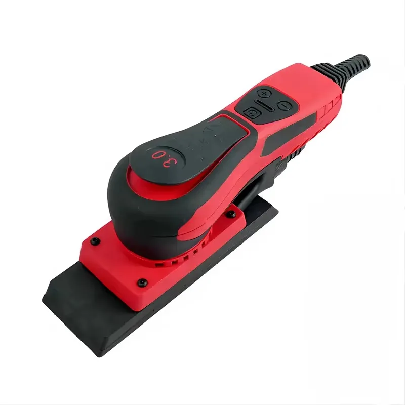 Square Electric Sander 350W Random Orbital 3MM Sander Machine For Car Detailing Wood Sanding
