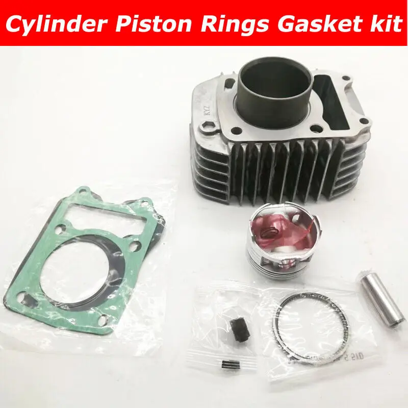 New High Quality 56mm STD/Big Bore Cylinder Piston Kit For HONDA MSX125 MONKEY Z125 SUPER CUB C125