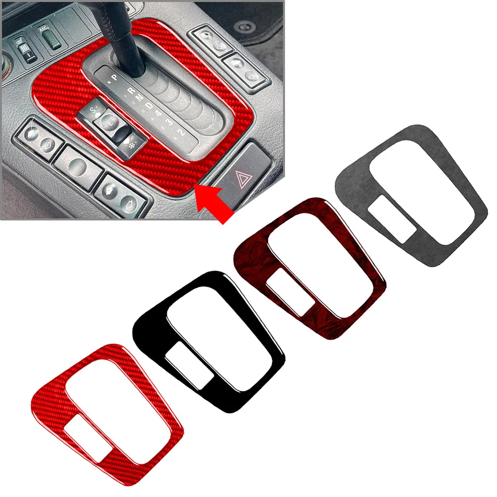 1Pc Auto Inner Console Gear Shift Panel Cover Decoration Trim For BMW 3 Series E36 1991-1999
