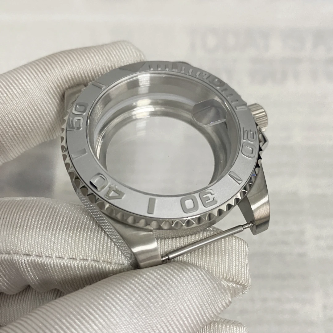 40 мм автоматические мужские часы из нержавеющей стали NH35 чехол, подходит для движений NH36/8215, аксессуары