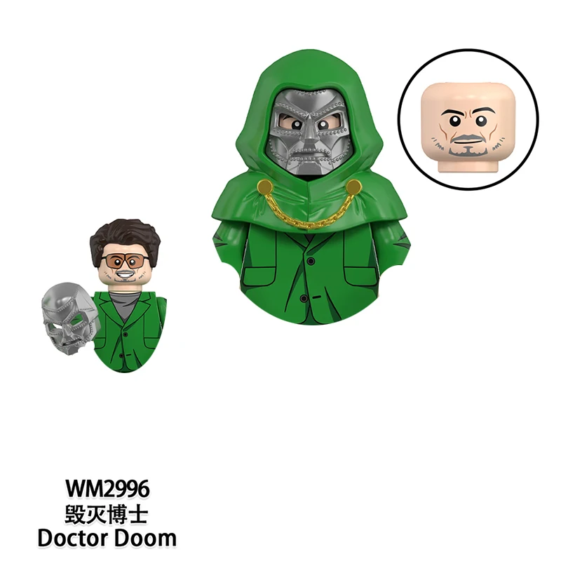 Doctor Doom 2025 Marvel Legends GH0375 Building Blocks Bricks Action Figures Mini Toys For Kids Party Gifts view 5