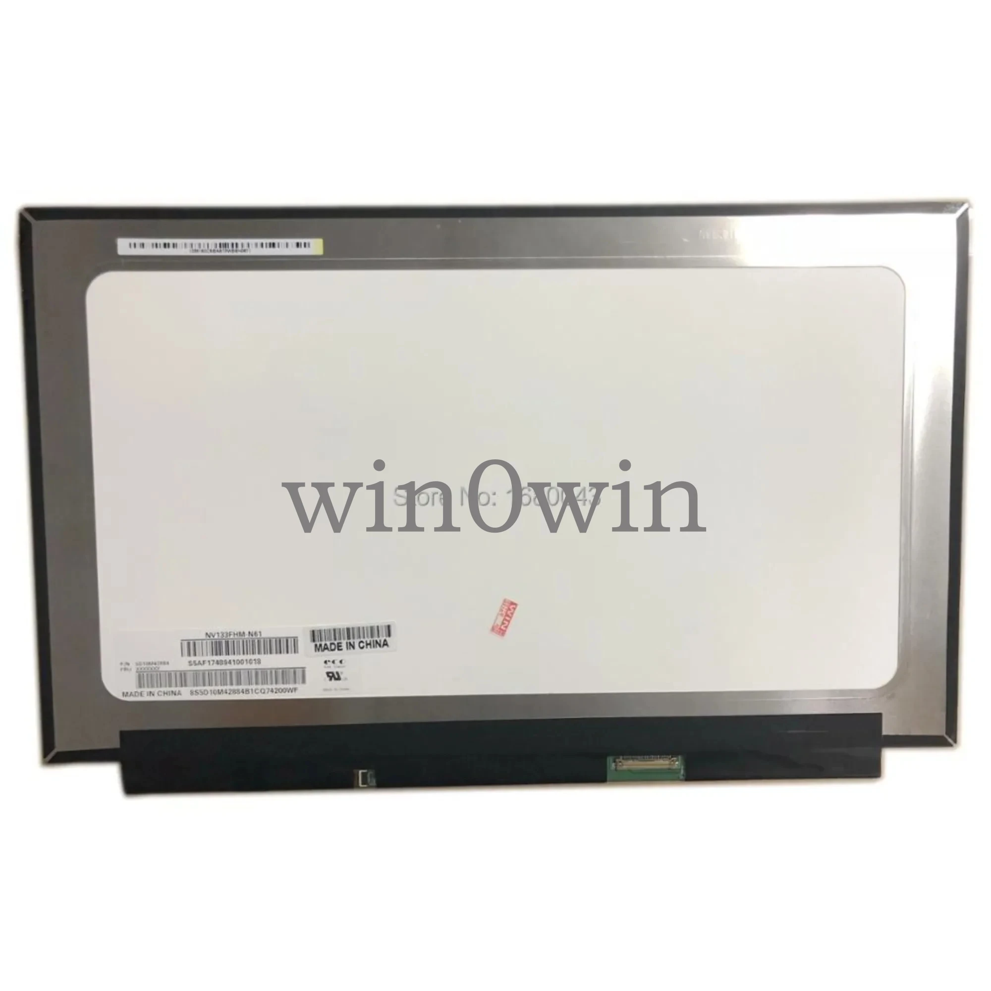 NV133FHM-N61 fit NV133FHM-N54 LP133WF4 SPB1 SPA1 M133NWF4 R0 LQ133M1JX15 E IPS eDP 30 pin 1920X1080 Laptop LED SCREEN Panel