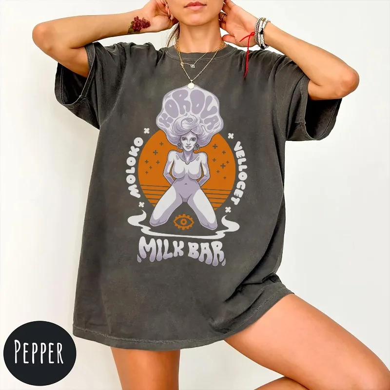 Camiseta o sudadera Clockwork Orange: camiseta de la película de Stanley Kubrick, camiseta holgada y transpirable de verano para hombres y mujeres