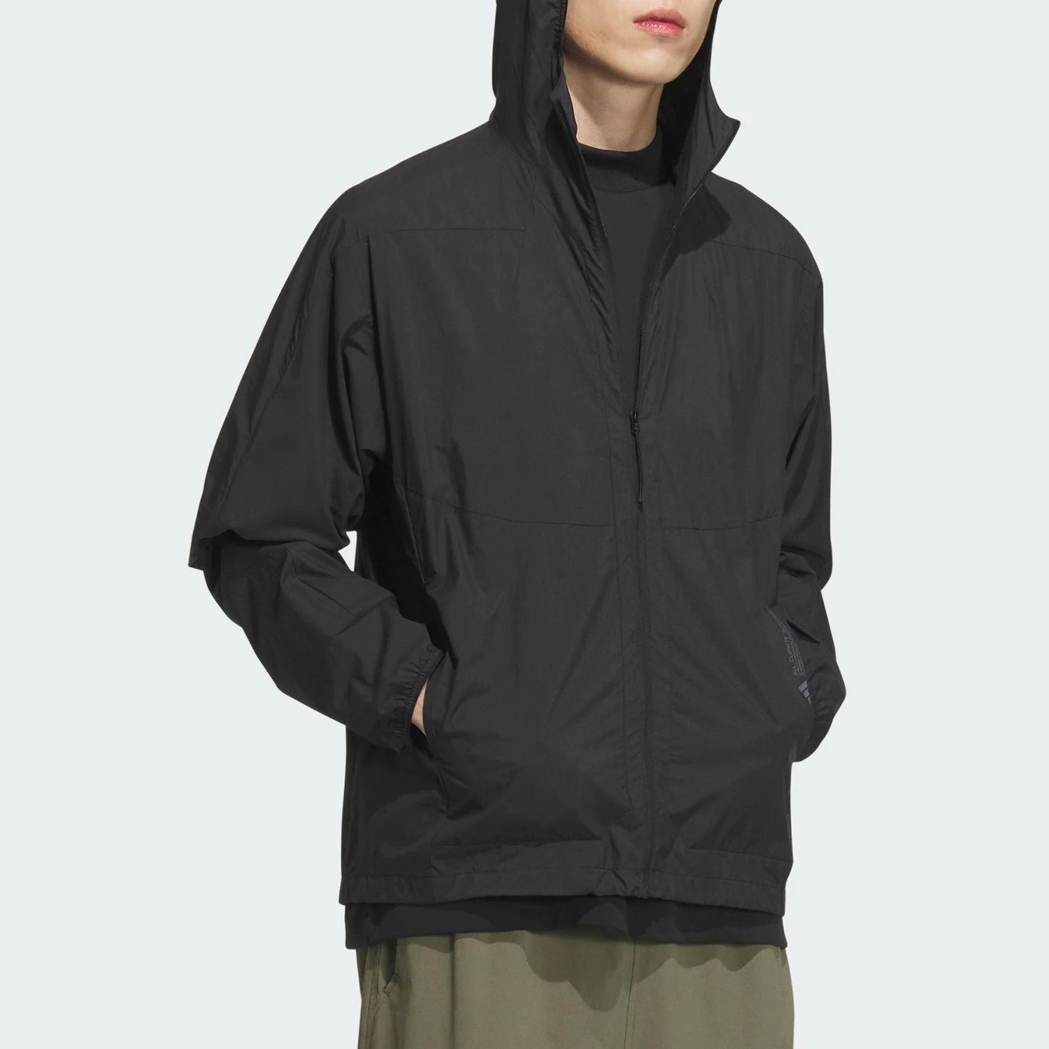 Adidas Originals New Men's Sun Protection Woven Loose Hooded Jacket JZ8401