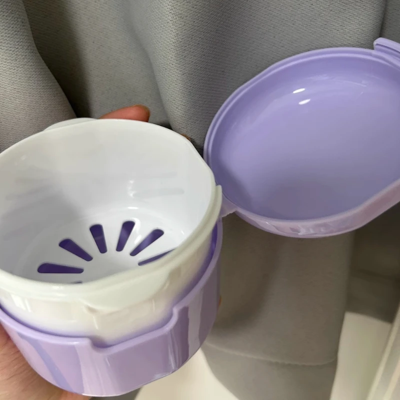 10Pcs High Quality Retainer Storage Box Soaking Invisible Teeth Denture Cleaning Tooth Storage Portable Belt Case