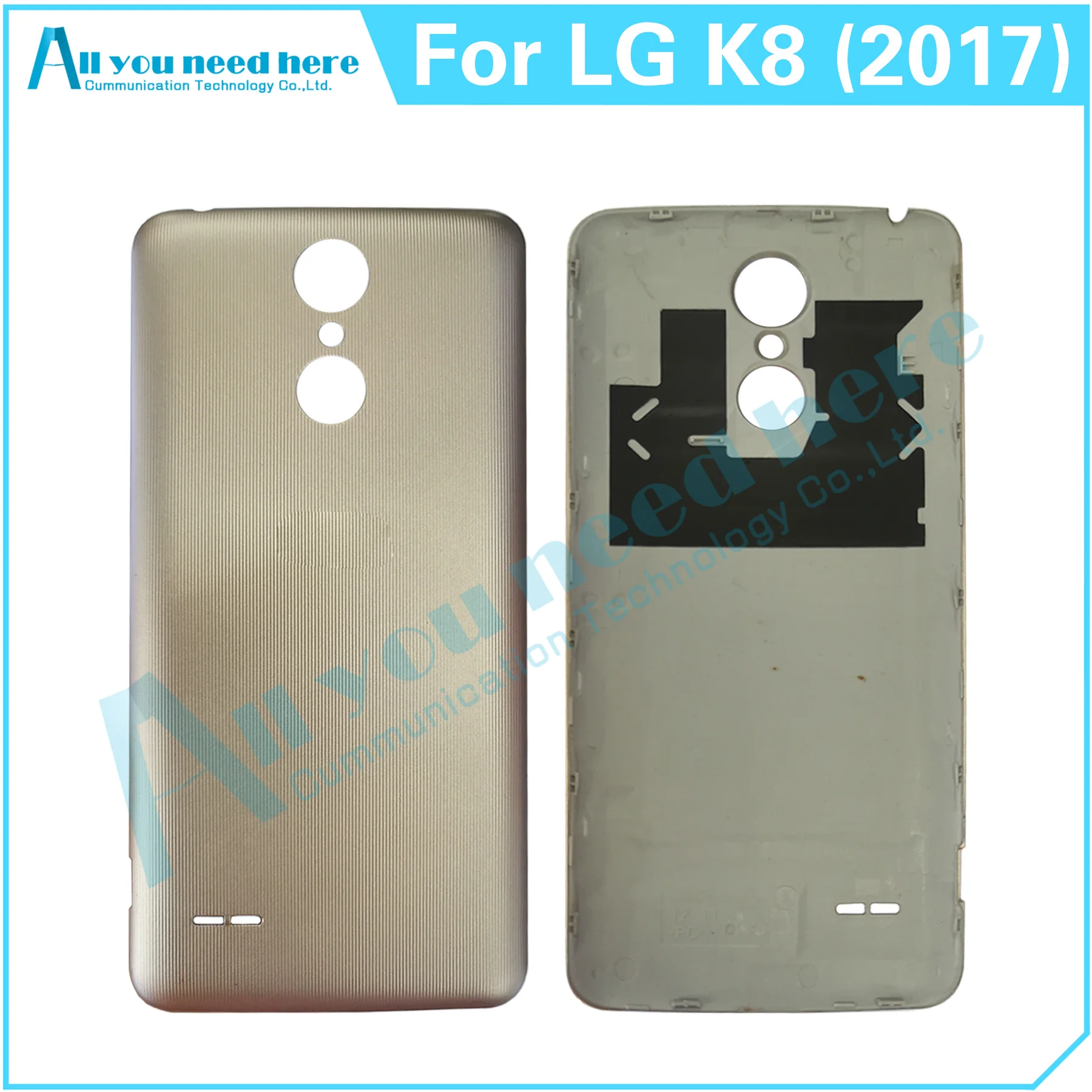 Rear Cover For LG K8 2017 X300 M200 US215 X240 LGM-K120L LGM-K120S Back Battery Cover Door Housing Case Repair Parts Replacement