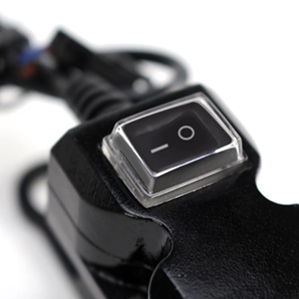 Updated Motorcycle Dual USB Charger with ON/OFF Switch Waterproof Motorbike Handlebar Phone Charger Fast Charging Socket image 3