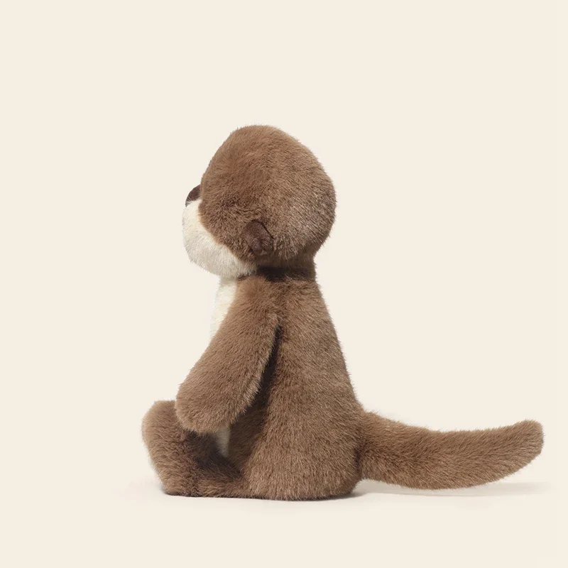 Nette Simulation Meer Otter Plüsch Spielzeug Lebensechte Flauschigen Biber Weiche Puppe Echte Kuscheltiere Otter Kinder Spielzeug Geburtstag geschenk