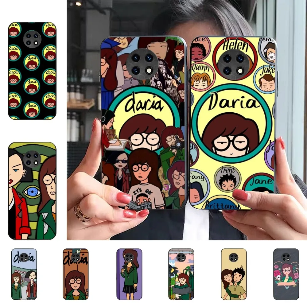 Cartoon D-Daria Cool Phone Case For Redmi 5 6 7 8 9 10 plus pro 6 7 8 9 A GO K20 K30 K40 pro plus F3 Fundas