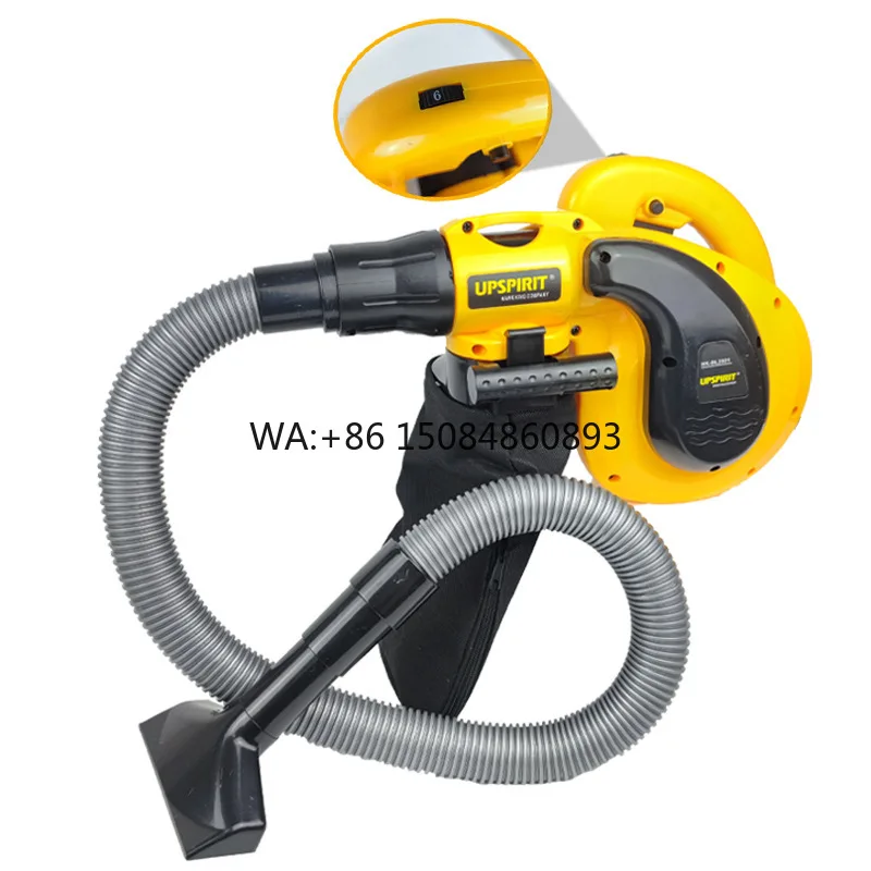 Multifunctional Street Sweeper Truck Matching Leaf Blower, Battery Powered Professional Tool for Road Sanitation and Leaf Cleani