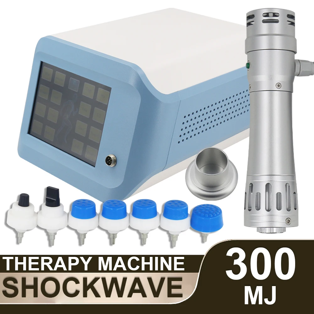 300MJ Shock Wave Equipment New Shackwave Therapy Machine For ED Treatment Waist Or Stern Pain Relief Body Massage Health Care