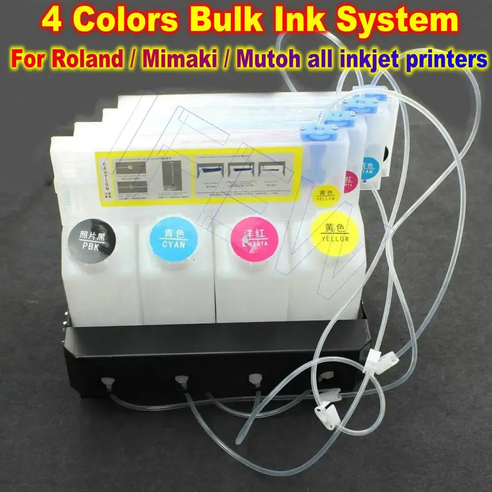 

JV33 Bulk Ink System Refill Ink Kit Ciss For Mimaki JV33 JV34 CJV30 JV5 JV3 JV4 Roland BN20 XJ640 XJ740 RS640 RA640 Mutoh RJ900