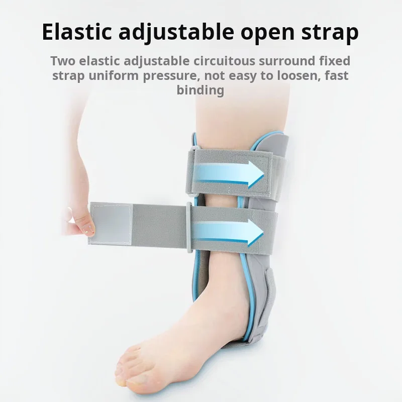 Ankle Brace-Stirrup Ankle Splint- Adjustable Rigid Stabilizer for Sprains Tendonitis Post-Op Cast Support and Injury Protection