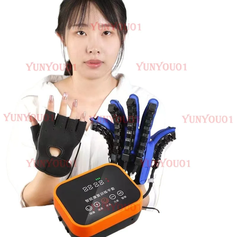 Semi-paralysis Rehabilitation Equipment Finger Coordination Disorder Electric Grip Robot Gloves