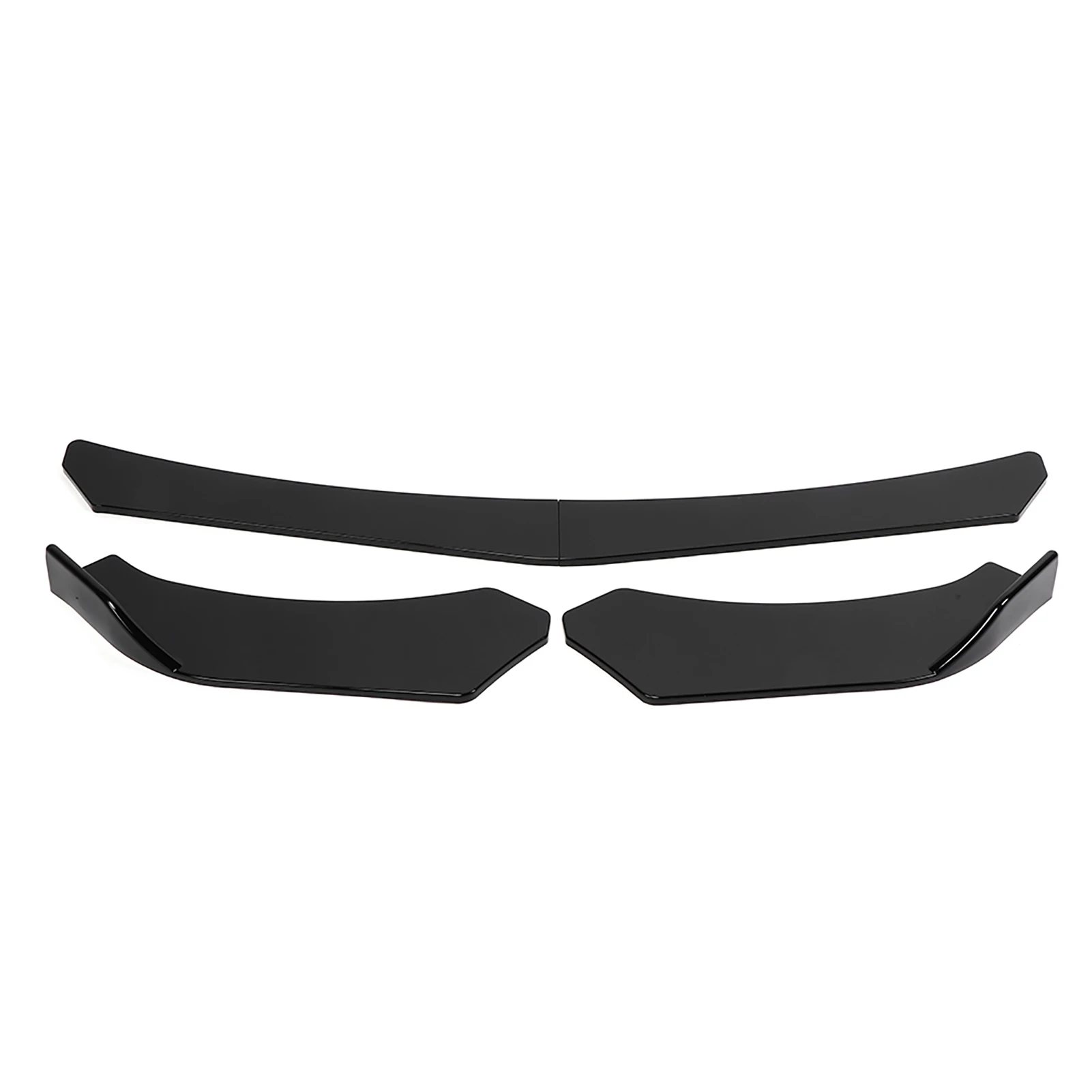 Front Bumper Lip for Infiniti Q50 Q60 Q70 G25 G37 Bodykit for Lancer Front Bumper Lip Splitte Body Kit Spoiler Glossy Black Fits
