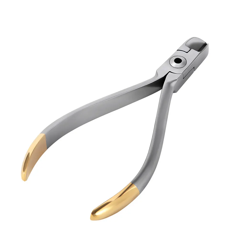 AZDENT Dental Thin Wire Cutting Pliers Dentist Forceps Stainless Steel Wire Filament Cutter Orthodontic Tools