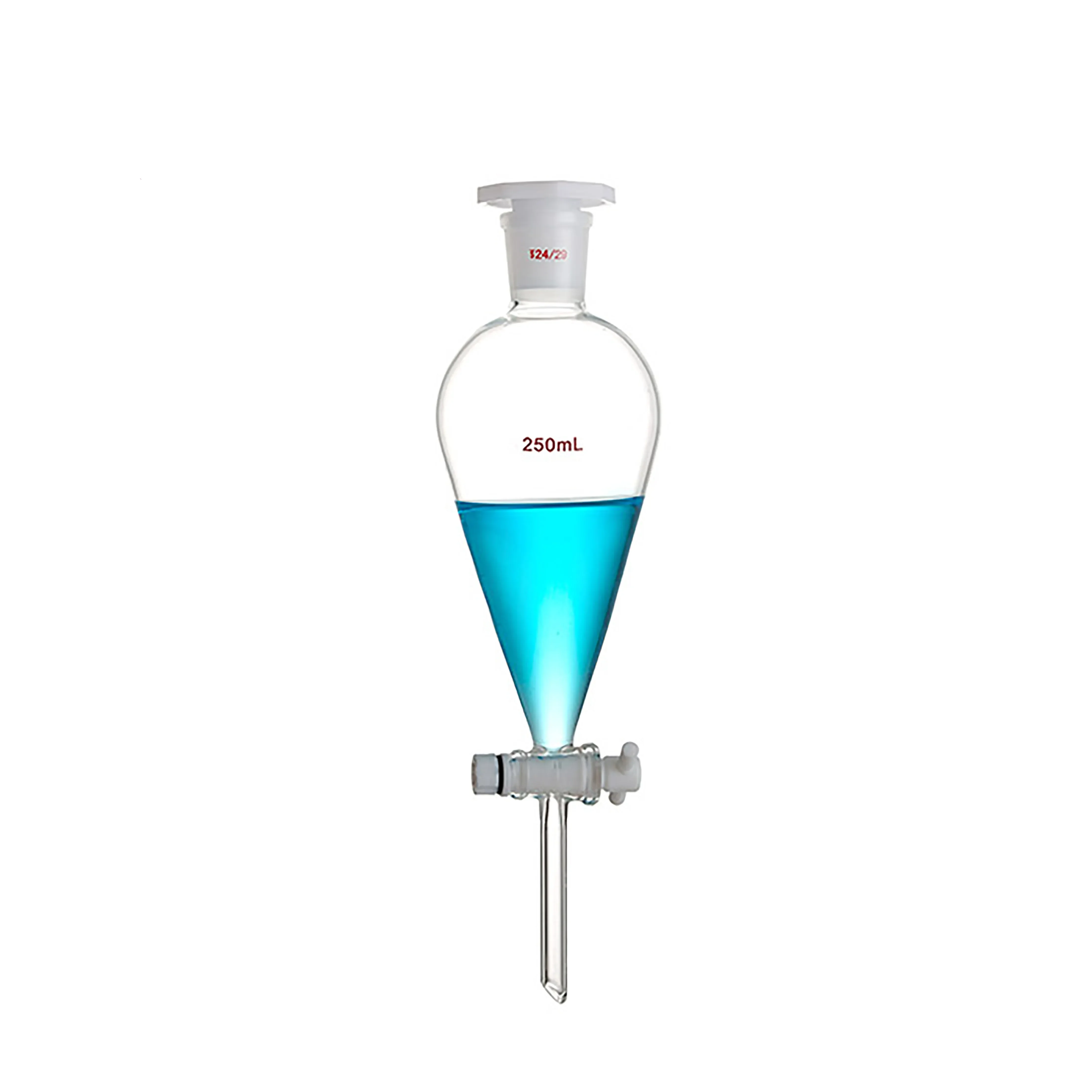 1000ml Dark or Transparent Glass Pear Shaped Separatory Separated Funnel