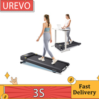 UREVO 3S Smart Walking Treadmill, 9-Level Auto Incline, 0.8-6KM/h Speed, 120kg Load-Bearing, LED Display, App Control