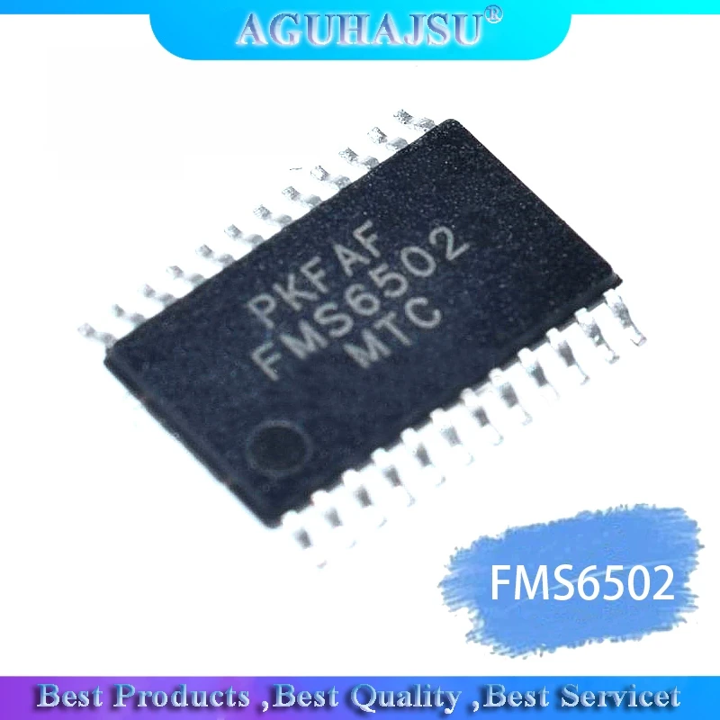 5PCS FMS6502 FMS6502MTC24 video driver TSSOP-24 Interface IC new original