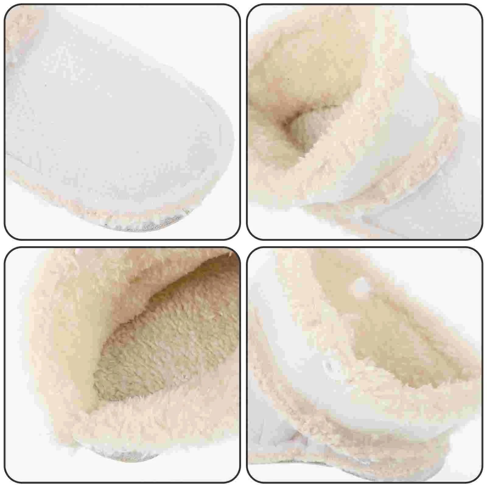 Forros de botas de invierno Zapatillas de zapatos para mujer Insertos de agujeros Zapatos de dibujos animados Niño