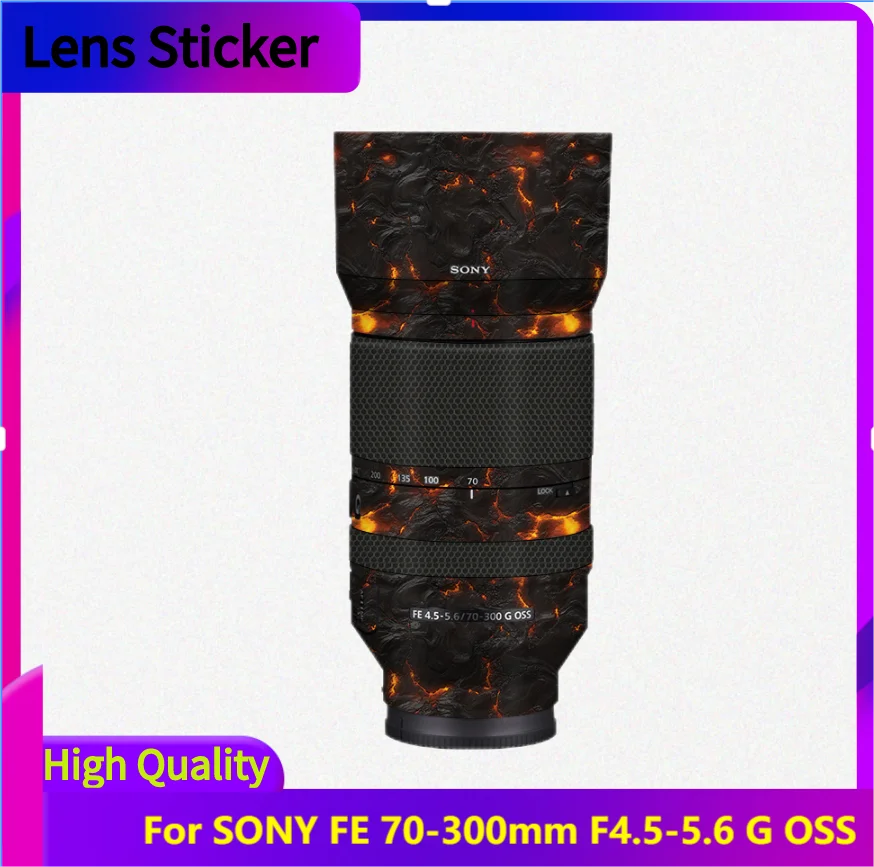 

For SONY FE 70-300mm F4.5-5.6 G OSS Lens Sticker Protective Skin Decal Film Anti-Scratch Protector Coat SEL70300G 70-300