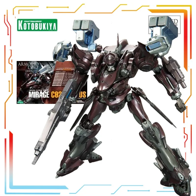 스팟 공급 Kotobukiya 오리지널 ARMORED CORE 시리즈 AC-007 미라지 액션 조립 모델 장난감 소년을위한 소장 모델 선물