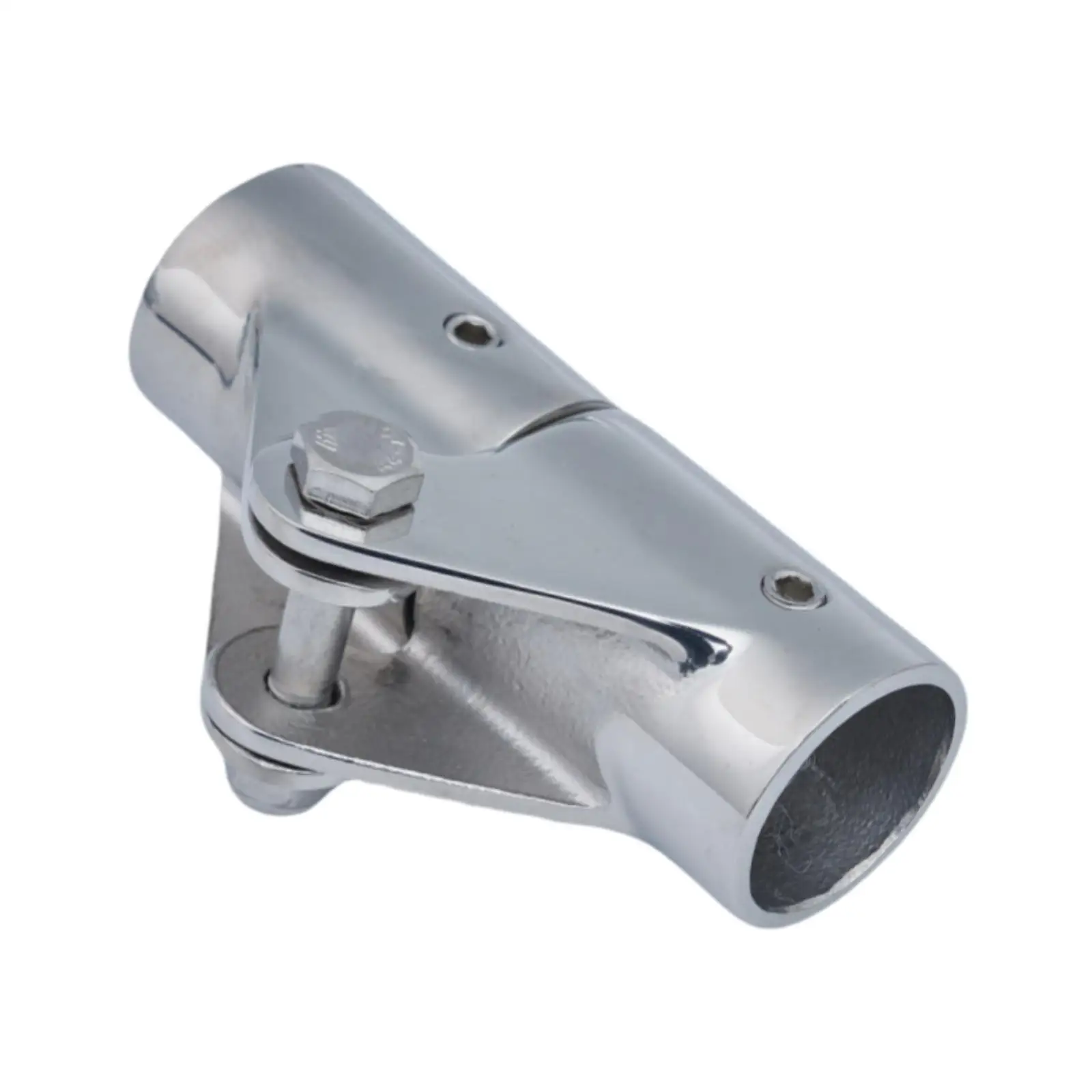 Hinge Mount Accessories Coupling Tube Connector Boat Pipe Connector Handrail for Anchoring Kayaking Water Sports Marine Docking