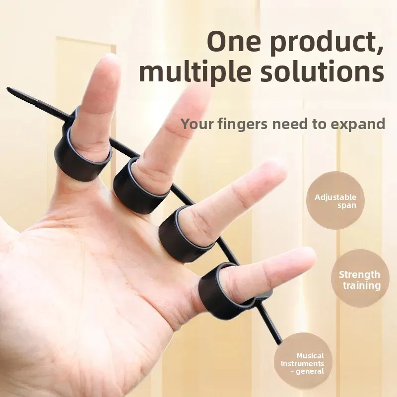 Adjustable Finger Expander Guitar Training Span Trainer Finger Lute Size Featu solid fashion High Quality Musical Instrument