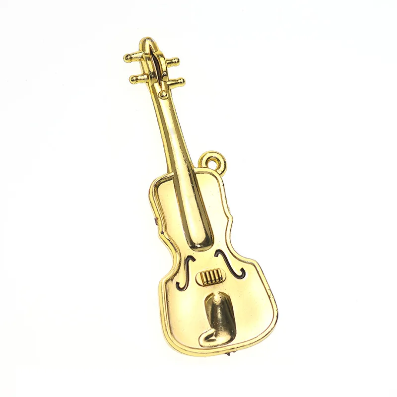 Exquisite Miniature Violin Model with Box for Dollhouse Decoration 1:12 Scale
