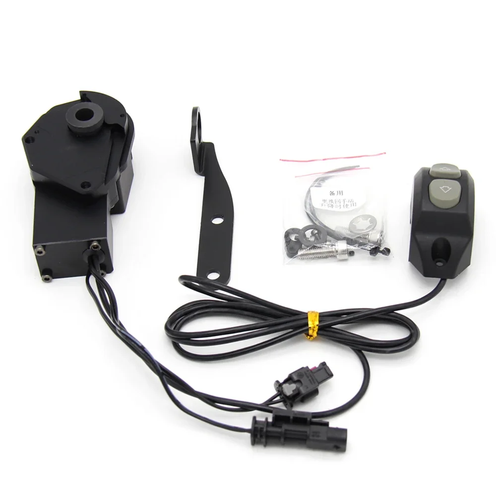 Para R1250GS R1200GS Adventure 2013-2021 R1200 parabrisas de motocicleta elevador eléctrico interruptor de Control remoto