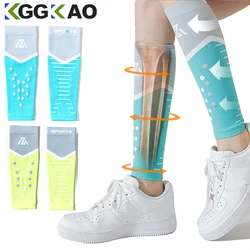 1Pair Calf Compression Sleeve for Men Women,Leg Support Footless Compression Socks for Running,Shin Splint Varicose Swelling